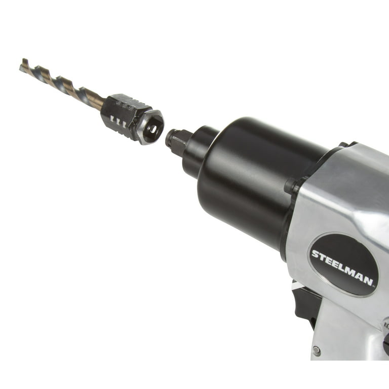 STEELMAN PRO 97652 1/2-Inch Drive Impact Grade Drill Bit Set, 9-Piece