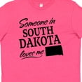thumbnail image 4 of Inktastic Someone in South Dakota Loves Me Youth T-Shirt, 4 of 5