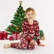 thumbnail image 2 of Pijama Owlivia de algodón orgánico 7-8 años con ciervo navideño, 2 of 6