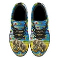 thumbnail image 2 of Autism Elephant Family Shoes Sneakers for Women Men Black Size 6, 2 of 7