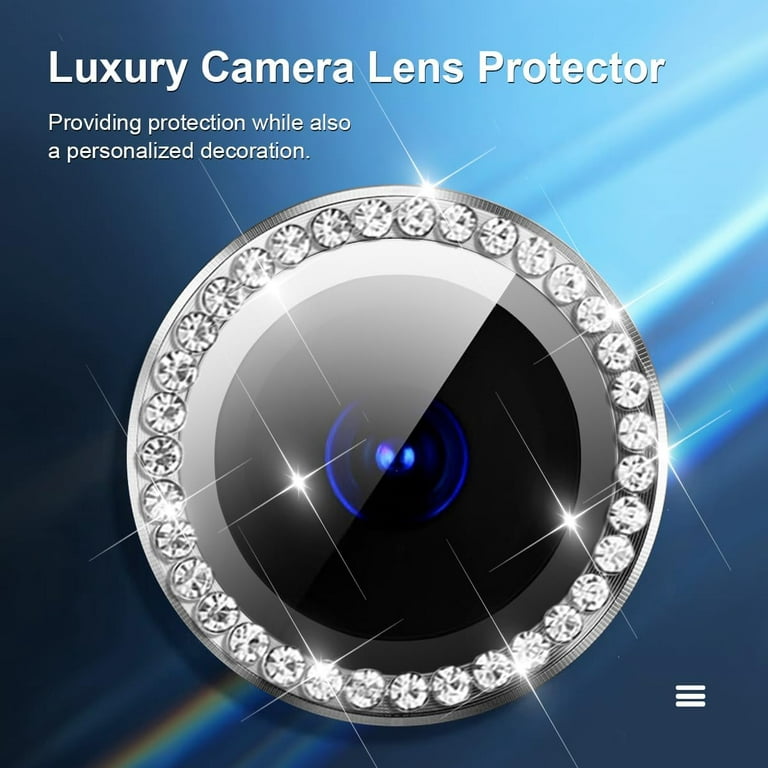 Zjrui for iPhone 15 Pro Max Screen Protector 1pcs + Camera Lens Protector  1pcs Anti-Scratch Tempered Glass Film 