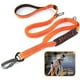 thumbnail image 2 of Correa resistente para perros grandes de hasta 40 kg, correa elástica reflectante para entrenamiento de paseo con amortiguación de impactos y hebilla para cinturón de seguridad de, 2 of 8