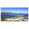 thumbnail image 2 of Agay Bay in Esterel Rocks Beach - Oversized Beach Canvas Artwork, 2 of 3