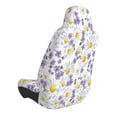 thumbnail image 4 of Lsque Daisies Flowers Pattern Car Seat Covers for Front Seats , Waterproof Seat Covers for Cars, Sporty Front Seat Covers,Car Seat Cover Protector Front Seats, 4 of 5