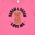 thumbnail image 4 of Inktastic Mamaw and Papaw Love Me Grandchild Bear Girls Baby T-Shirt, 4 of 5