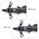 thumbnail image 3 of Posillos de Motocicleta, Clavijas del Pie Delantero de Motocicleta Control Mejorado 15 Dientes Contra El Deslizamiento Para CMX 1100 DCT MT, 3 of 7