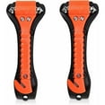 thumbnail image 1 of Car Rescue Hammers - 2X Emergency Hammer with Integrated Belt Cutter - Windshield Window Glass Breaker - Road Safety 19.2X7.3X3.4cm, 1 of 5