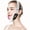 White, variant on V-face Massage Advanced 6-speed Machine - USB Rechargeable Light Beige Facial Massager, Perfect Gift for Girlfriend