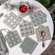 thumbnail image 2 of Moroccan Ceramic Trivet Pot Holder Non-skid Heat Insulation Hot Pot Pad Mug Cork Mat, 2 of 5
