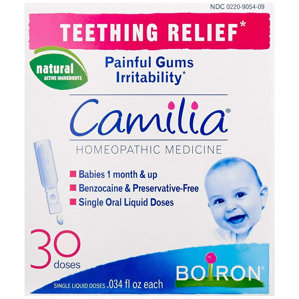 Boiron Camilia, Baby Teething Relief, 30 Doses. Teething