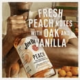 thumbnail image 3 of Jim Beam Peach Infused Straight Bourbon Flavored Whiskey, 10 Pack 50 ml PET Bottles, 33% ABV, 3 of 8