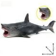 thumbnail image 4 of Jouet Requin Mégalodon Figurine Requin Mâchoire Mobile Grande Taille Dernière Version Réaliste, 4 of 5