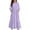 #A13-Light Purple, variant on Abcomgle Girls Maxi Dresses 10-12 Casual A-Line 3/4 Sleeve Girls Long Dresses Polka Dot Crew Neck Sundresses Flowy Tiered Dresses with Pockets,7-8 Years Beige