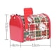 thumbnail image 4 of Diseño de buzón, lata de dulces navideña, caja de hierro navideña, caja de regalo para almacenamiento de galletas, 4 of 4