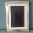 thumbnail image 1 of facefd Picture Frame Decorative Elastic Band Rectangular Wall-mounted Replacement Photography Painting Display Frames Silver 20.3x15.2cm, 1 of 9