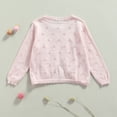 thumbnail image 4 of Loalirando Baby Girls Cardigan Cute Knitted Sweater Cardigan Jacket Shrug Coat, 4 of 6