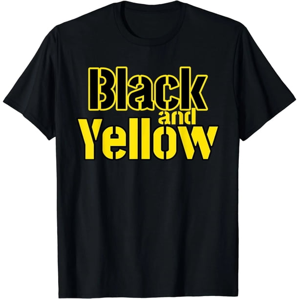 Playera de Mujer Pittsburgh Negra y Amarilla de Pensilvania