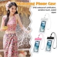 thumbnail image 2 of Floating Waterproof Phone Bag with High Sensitivity Touch Screen, Suitable for Swimming, Snorkelling &, 2 of 8