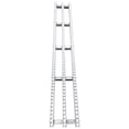 thumbnail image 3 of 78.7*11.8 Inch Unpowered Portable Conveyor Roller Conveyor Belt Table Portable Ramp Unloading Slide 3 Rows Rollers, 3 of 9