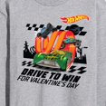 thumbnail image 3 of Hot Wheels - Valentine's Drive to Win - Men's Long Sleeve T-Shirt, 3 of 5