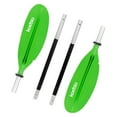 thumbnail image 4 of DYNWAVECA Kayak Paddle Paddle Board Paddles 4 Sections Boat Oar 87" Double Ended Canoe Paddle Boat Paddle for Rafting Boating Fittings Green, 4 of 10