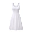 thumbnail image 1 of Nouvelle Robe en Coton à Col en U pour Femmes, Jupe-Culotte Tridimensionnelle, 1 of 2