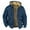 #1A2-Blue, variant on LISTHA Mens Winter Coats With Hood Fleece Lined Full Zip Coat Waterproof Fashion Graphic Sport Jacket Army Green 4XL