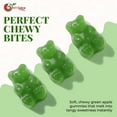 thumbnail image 5 of NY SPICE SHOP Green Apple Gummy Bears - 1 Pound - Sour Apple Bears - Apple Flavored Gummies - Apple Candy Bears - Apple Gummie Bears, 5 of 7