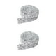 thumbnail image 3 of Toystoory Bling Stickers Tape Trim Decoración de resina Cristal Plata 1 Yarda 2.5 cm 2Conjunto, 3 of 6