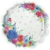 The Pioneer Woman Floral Blue Paper Dinner Plates, 11.5in, 8ct