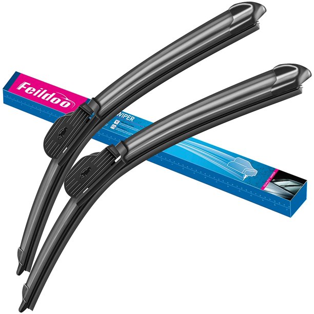 Feildoo Windshield Wiper Blades Fit For Volkswagen Passat 2015 24 19 Car Front Window Beam Bracketless Wiper Blade Set Of 2 Walmart Com Walmart Com