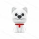 thumbnail image 3 of Yescool E300 Cachorro Clase de Seguridad Oculta para Niños Reunión Grabadora de Voz Digital Dije Portátil Grabación de Sonido Sigiloso Dictaphone-8GB Blanco, 3 of 13
