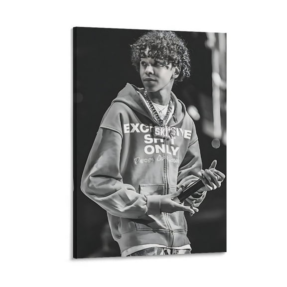 Poster Luh Tyler Popular Rapper Art Picture Print Canvas Poster Wall Paint Art Posters Decor Modern Home Artworks Gift 24x36inch(60x90cm)