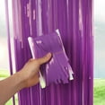 thumbnail image 2 of unbranded 2pcs Tassel Table Skirt Table Cloth Photo Backdrop Birthday Decor Rain Curtain Photo Props for Party Decoration(Purple), 2 of 8