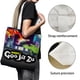thumbnail image 3 of Heroes of Goo Jit Zu Bolso de tela con estampado de lienzo para mujer, bolsa de compras reutilizable y estética, con cremallera interior, regalo para mujer, 35 × 40 cm., 3 of 6