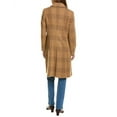thumbnail image 2 of Cinzia Rocca Icons womens  Long Wool-Blend Trench Coat, 10, Brown, 2 of 4