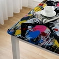 thumbnail image 5 of WYYP Graffiti Art Square Tablecloth 100% Polyester Fiber 36*36, 5 of 8