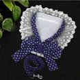 thumbnail image 3 of Arnés para perros, hermosa correa de encaje para gatos, correa para el pecho con nudo de lazo, collar para perros, suministros para mascotas, accesorios, correa para perros con lazo rojo, 3 of 5