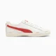 thumbnail image 5 of PU & MA Clyde Neverworn III Sneakers Shoe Warm White/Club Red 396489-01 US 4-12, 5 of 5