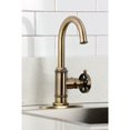 thumbnail image 4 of Kingston Brass KSD8503RX Belknap Single-Handle Bar Faucet, Antique Brass, 4 of 6