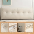thumbnail image 4 of ANMINY Triangle Headboard Pillow Full Filling Backrest Positioning Support Wedge Pillow, 4 of 7