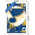 thumbnail image 3 of NHL St. Louis Blues - Maximalist Logo 23 Wall Poster, 14.725" x 22.375" Framed, 3 of 5