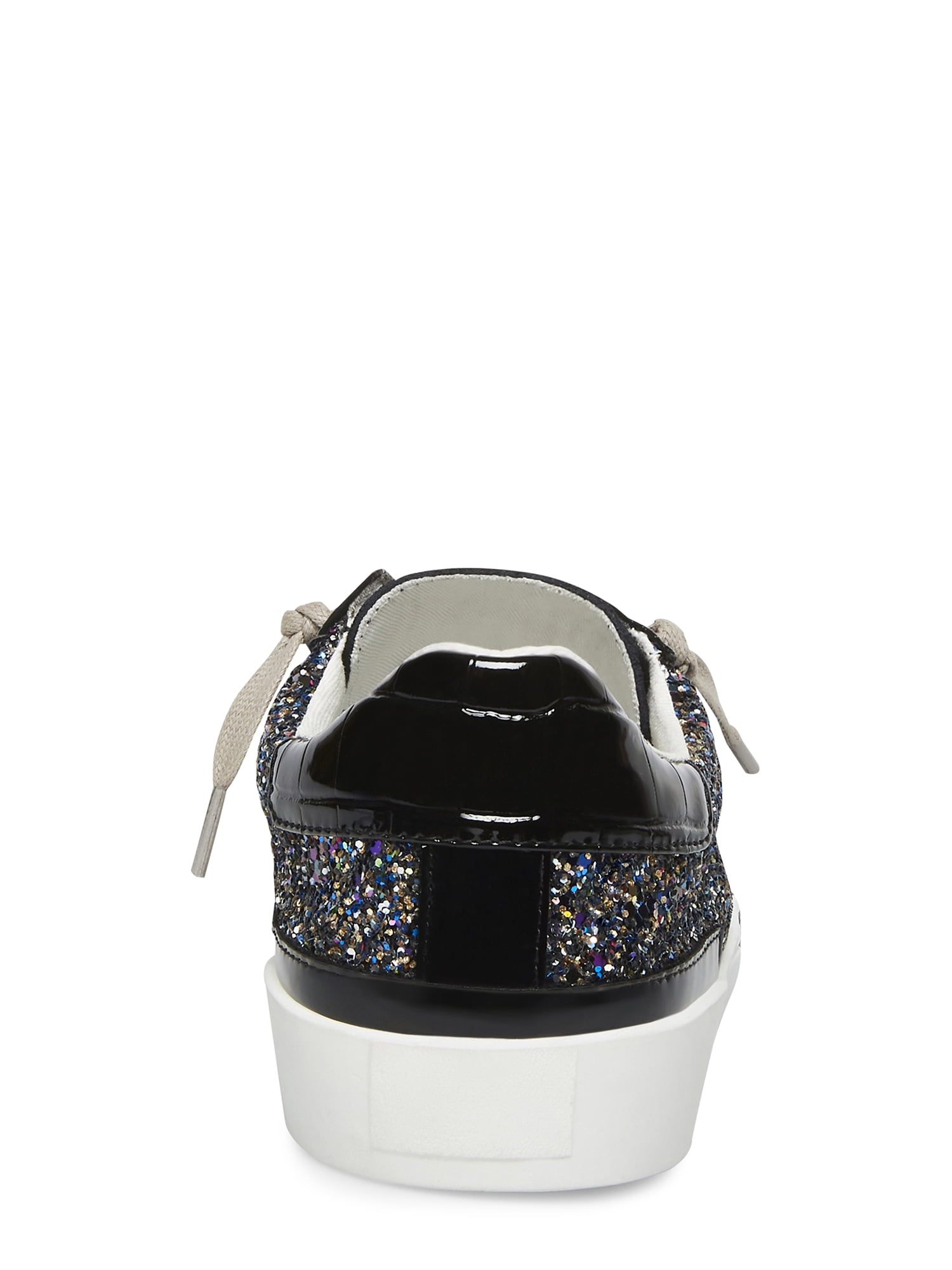 steve madden embark black glitter