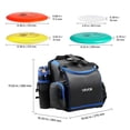 thumbnail image 4 of VEVOR Disc Golf Set, 12 PCS Flying Discs for Beginners, Disc Golf Starter Set, with Putter, Mid-Range, Driver, Including Mini Marker, Portable Backpack, for Outdoor Backyard, Lawn, Beach, and Park, 4 of 9