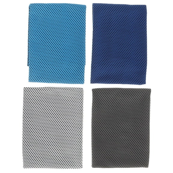 HEMOTON  4 Pcs Cooling Towel Exercise Guys Gym Towels Travel Fitness