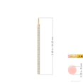thumbnail image 3 of ANGARA Natural Prong-Set Diamond Vertical Bar Pendant in 14K Yellow Gold for Women (Size-1mm| Color-H| Clarity-SI2) | April Birthstone, Anniversary, Jewelry Gift for Women | Natural Diamond Necklace, 3 of 8