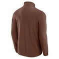 thumbnail image 3 of Men's J. Palmer Tan Cleveland Browns QB1 Full-Zip Sweatshirt, 3 of 5