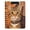 Glam Tabby Cat, variant on Iauyy A4 Foldable Binder Clipboard with 2 Clips, Waterproof & Scratch Resistant,Holds 80 Sheets,Graffiti Sneaker