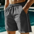 thumbnail image 2 of Men's Shorts Men's Workout Gym Shorts Athletic Shorts Men's Summer Beach Shorts Summer Lightweight Quick Dry Shorts Compression Shorts Men, 2 of 8