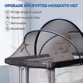 thumbnail image 2 of Mosquitera para cuna LIUYMXG negra, 2 of 5